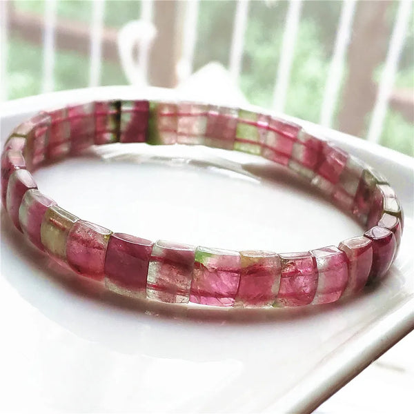 Pink Tourmaline Bracelet-ToShay.org