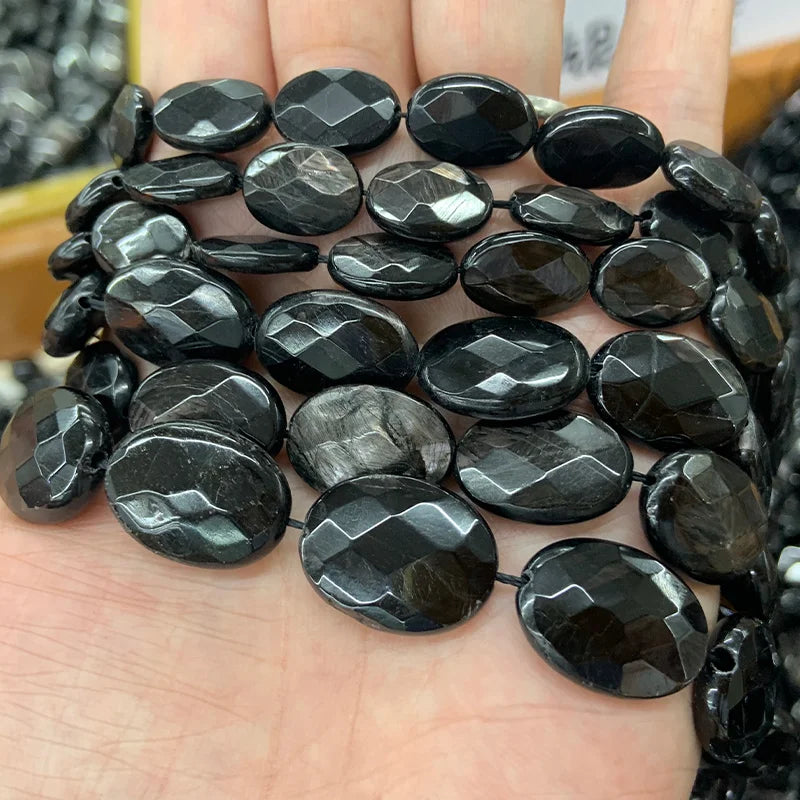 Black Hypersthene Beads-ToShay.org
