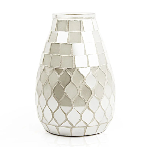 Mosaic Glass Vase-ToShay.org