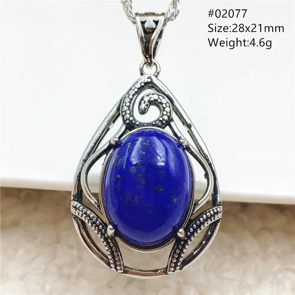Blue Lapis Lazuli Pendant-ToShay.org