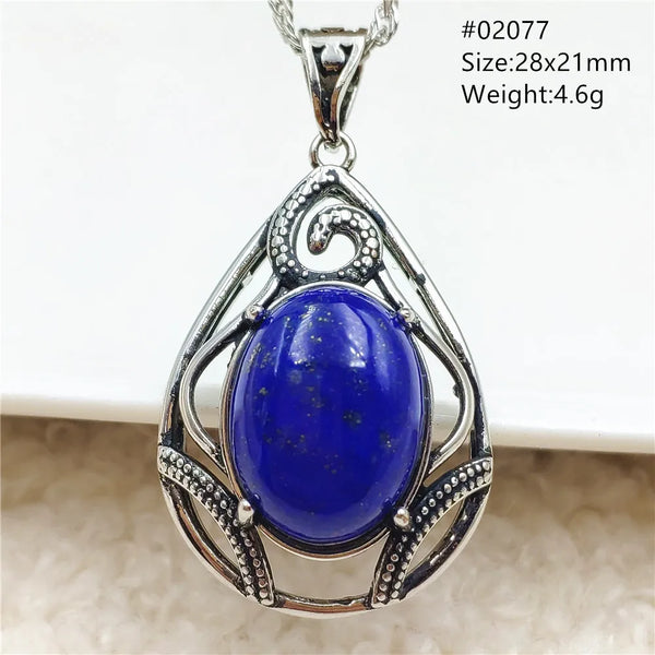 Blue Lapis Lazuli Pendant-ToShay.org