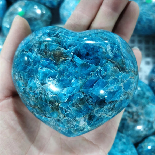 Blue Apatite Heart-ToShay.org
