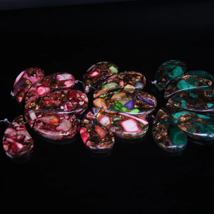 Mixed Emperor Jasper Pendants-ToShay.org