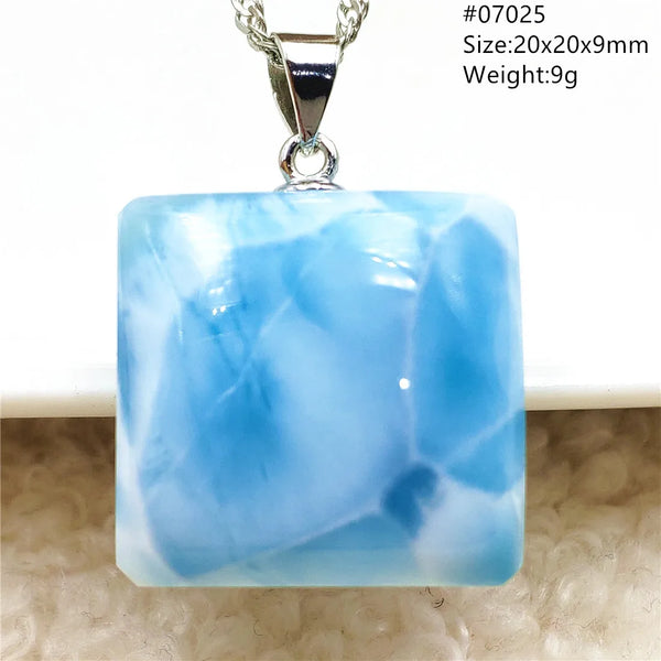 Blue Larimar Pendant-ToShay.org