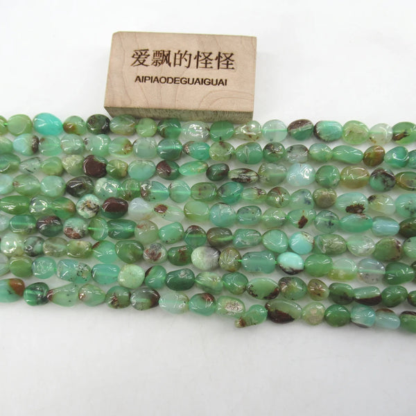 Green Chrysoprase Beads-ToShay.org