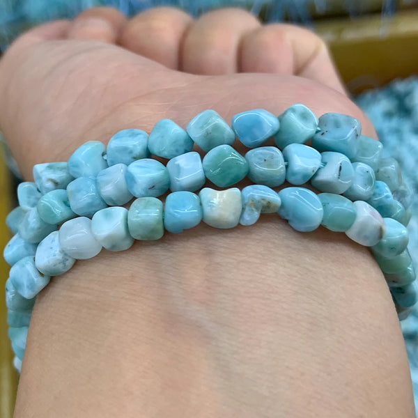 Blue Larimar Beads-ToShay.org