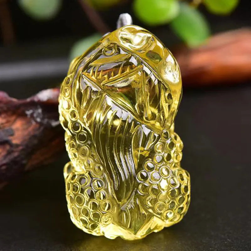 Yellow Citrine Quartz Pi Xiu-ToShay.org