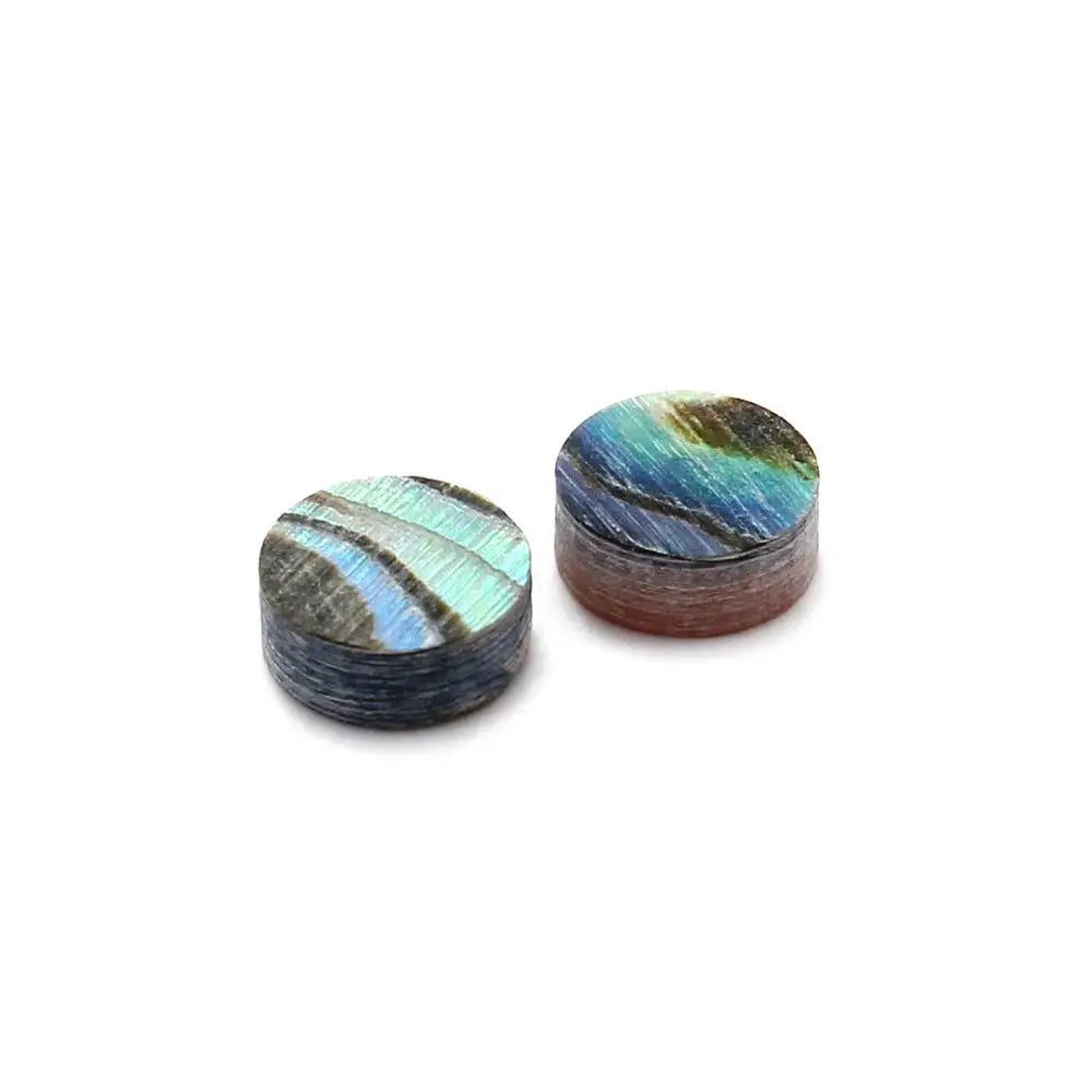 Green Abalone Shell Dots-ToShay.org