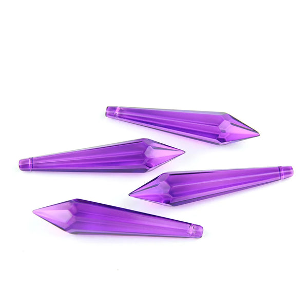 Violet Crystal Prism Suncatcher-ToShay.org