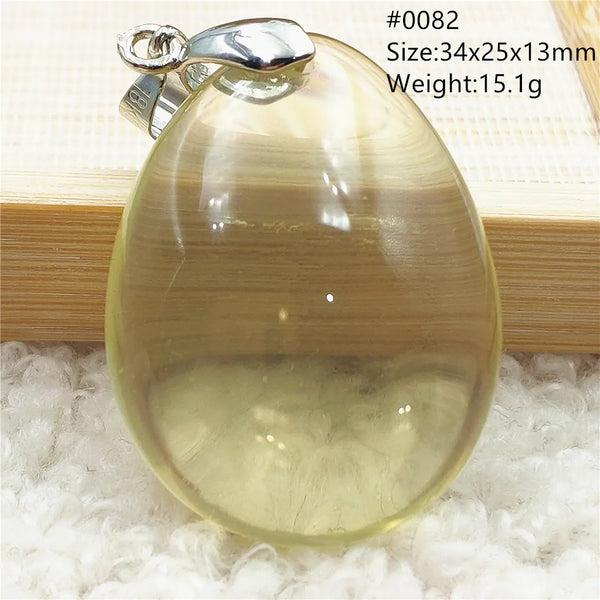 Yellow Citrine Quartz Pendant-ToShay.org