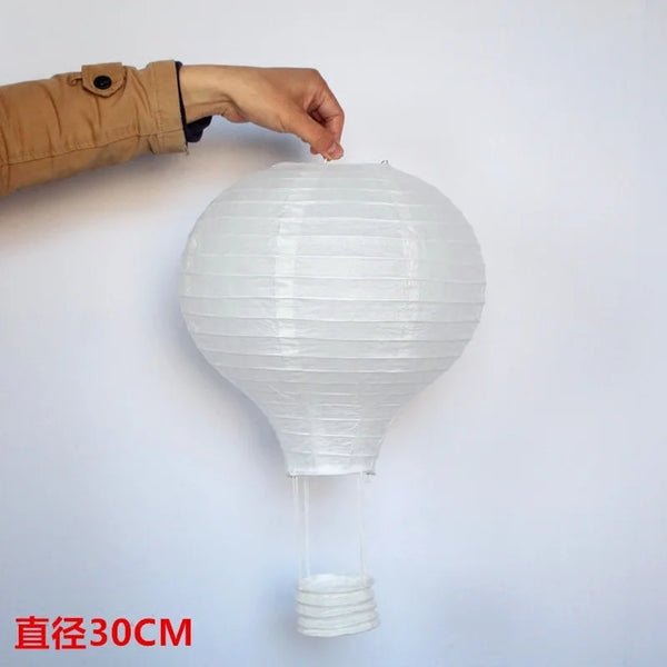 White Air Balloon Lantern-ToShay.org