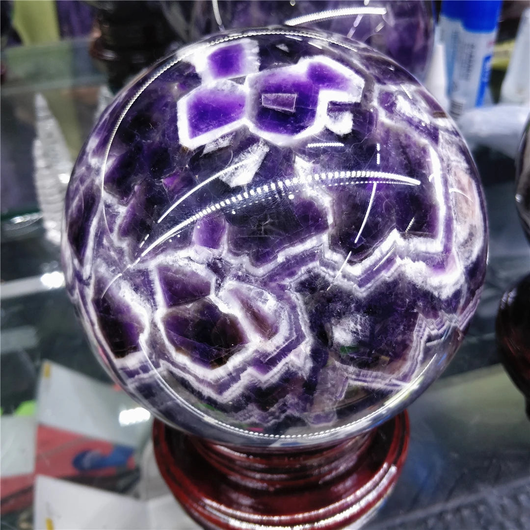 Purple Dream Amethyst Ball-ToShay.org