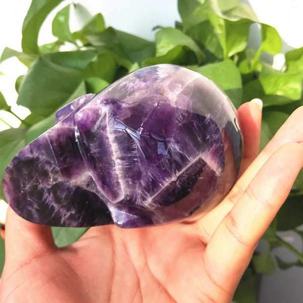 Purple Dream Amethyst Skull-ToShay.org