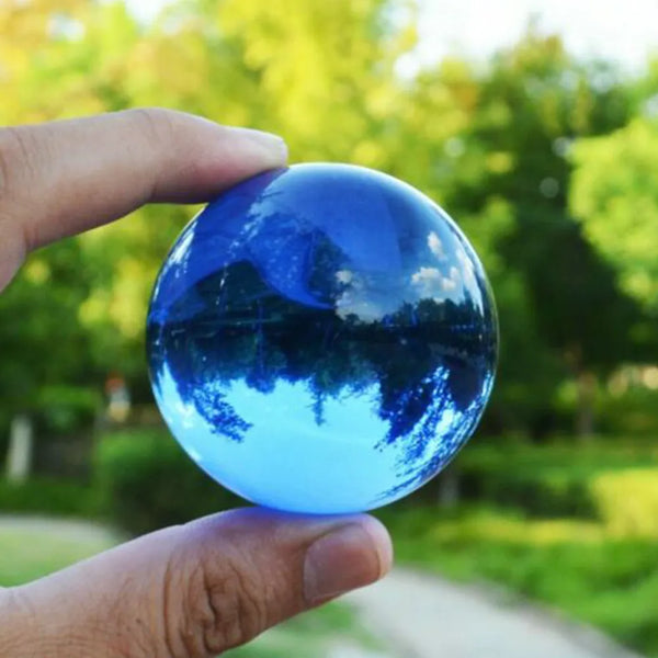 Clear Coloured Crystal Balls-ToShay.org