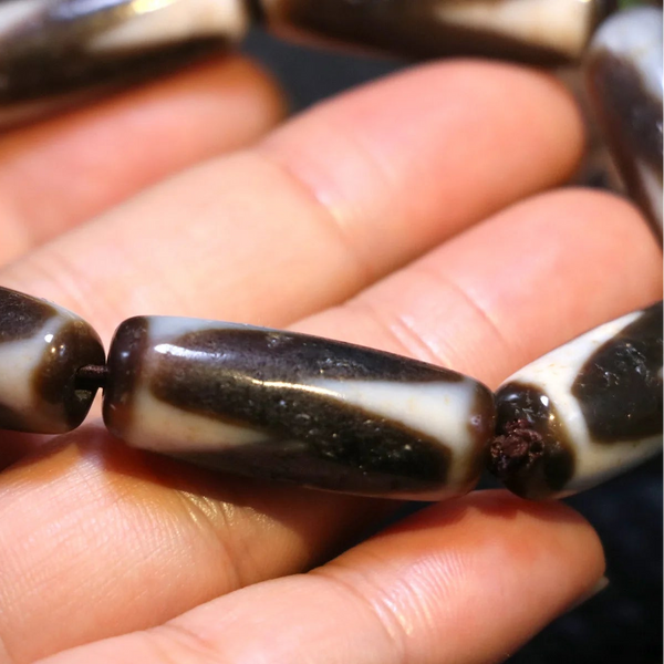 Tibetan Agate Dzi Bracelet-ToShay.org