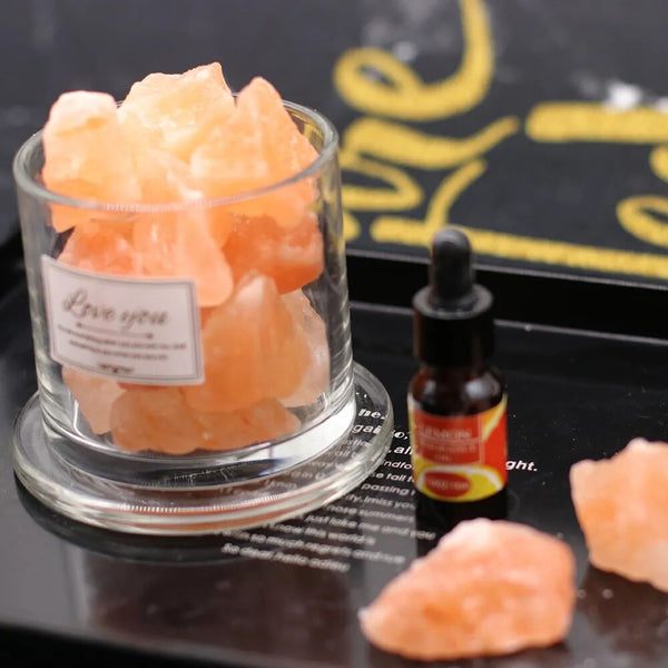 Orange Calcite Salt Stone-ToShay.org