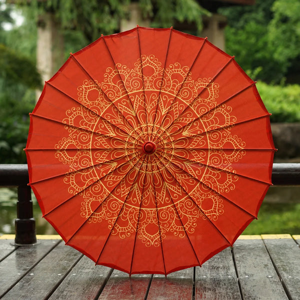Red Paper Umbrellas-ToShay.org