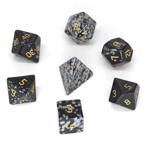 Crystal Platonic Solid Dice-ToShay.org