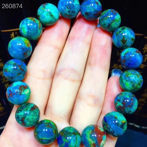 Blue Malachite Azurite Bracelet-ToShay.org