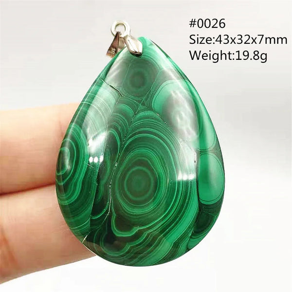 Green Malachite Pendant-ToShay.org