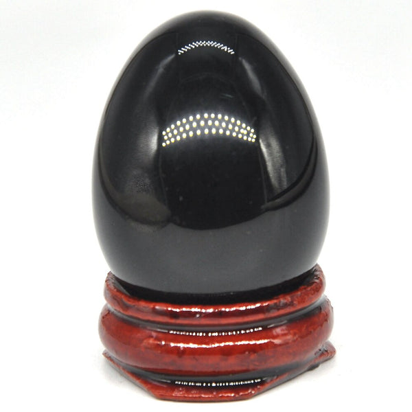 Black Obsidian Egg-ToShay.org