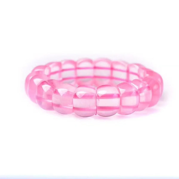 Pink Star Rose Quartz Bracelet-ToShay.org