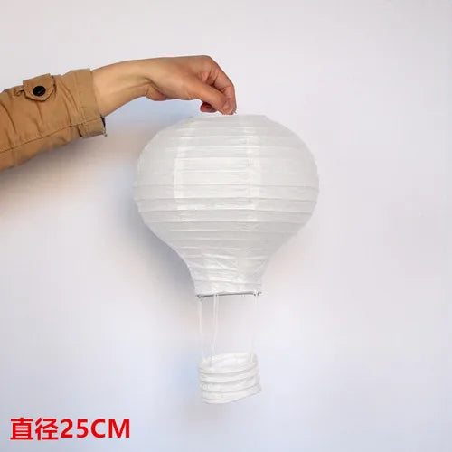 White Air Balloon Lantern-ToShay.org