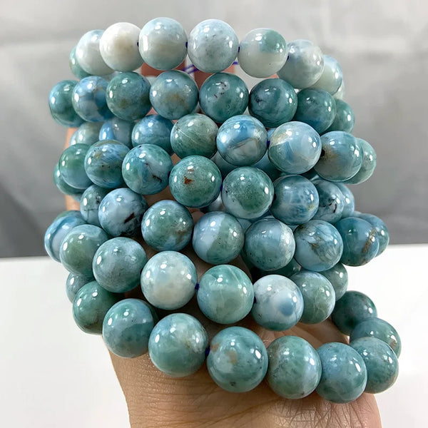 Blue Larimar Stone Beads-ToShay.org