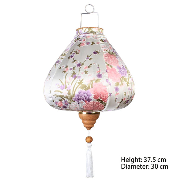 Flower Print Lantern-ToShay.org