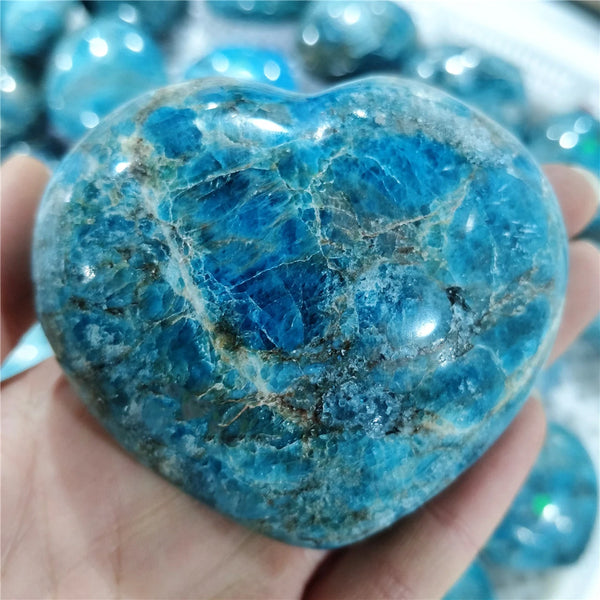 Blue Apatite Heart-ToShay.org