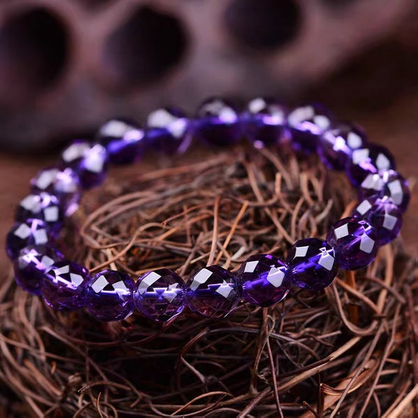 Purple Amethyst Quartz Bracelet-ToShay.org
