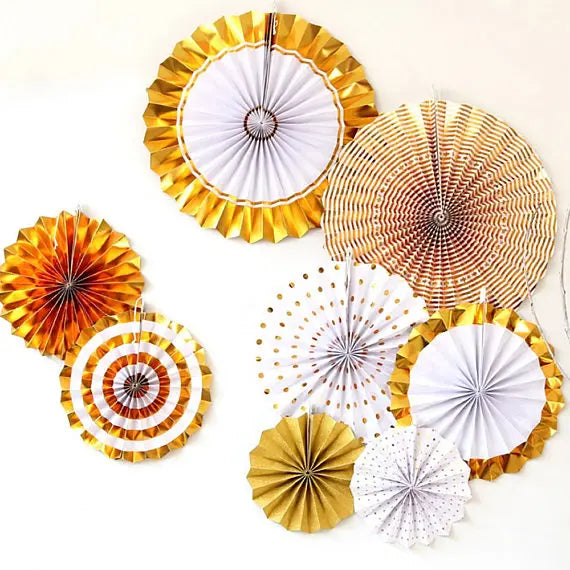 Paper Fan Rosettes-ToShay.org