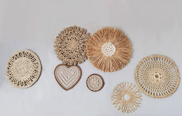 Straw Woven Wall Decorations-ToShay.org