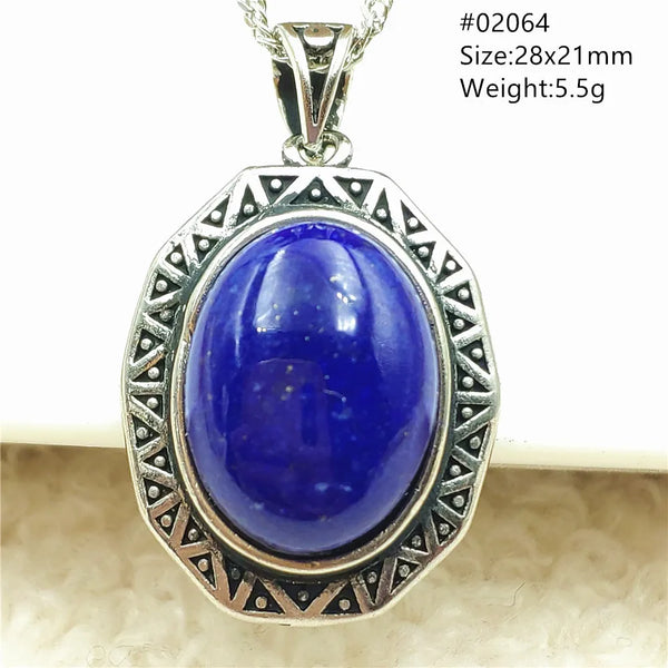 Blue Lapis Lazuli Pendant-ToShay.org