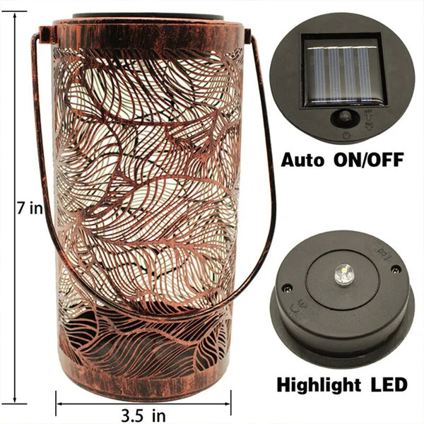 Forest Shadow Solar Lantern-ToShay.org