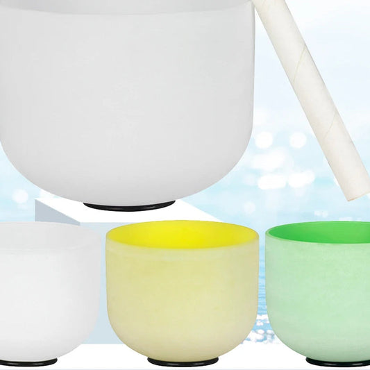Frosted Crystal Singing Bowl-ToShay.org