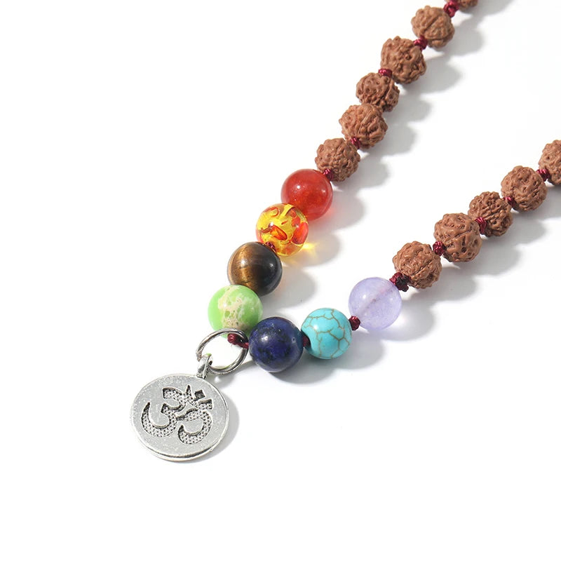 Brown Rudraksha Mala Beads-ToShay.org