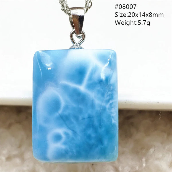 Blue Larimar Pendant-ToShay.org
