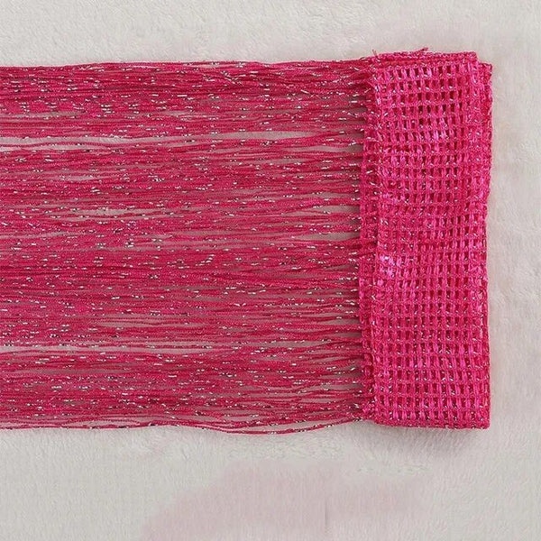String Curtains Shiny Tassel-ToShay.org