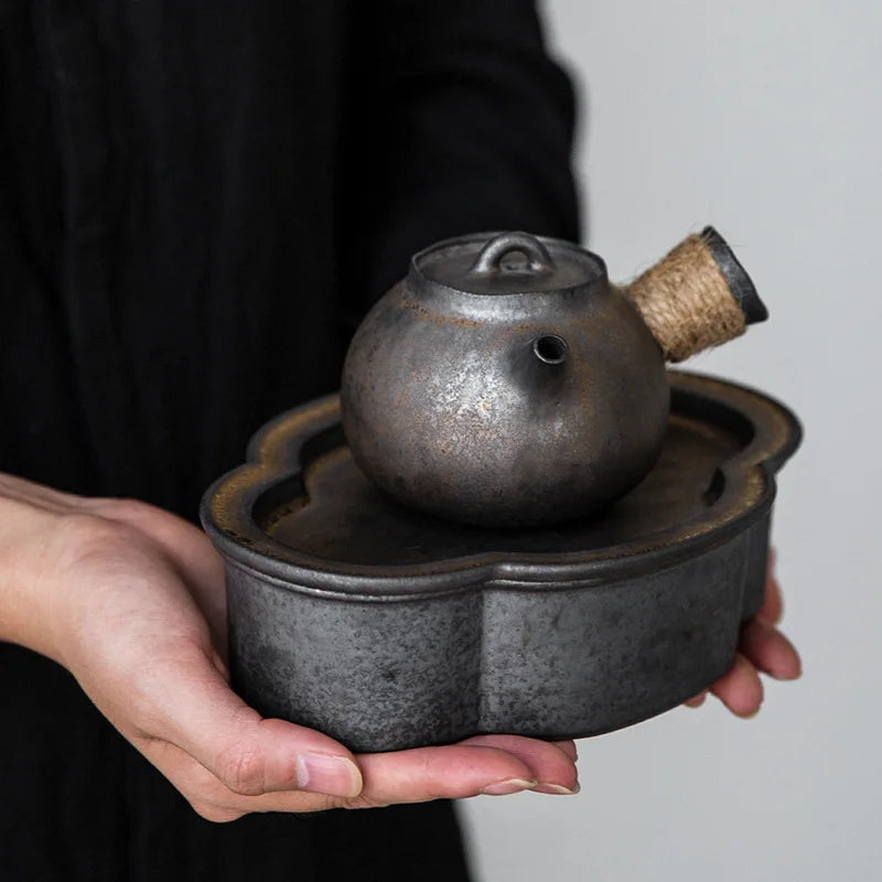 Rust Glaze Ceramic Teapot-ToShay.org