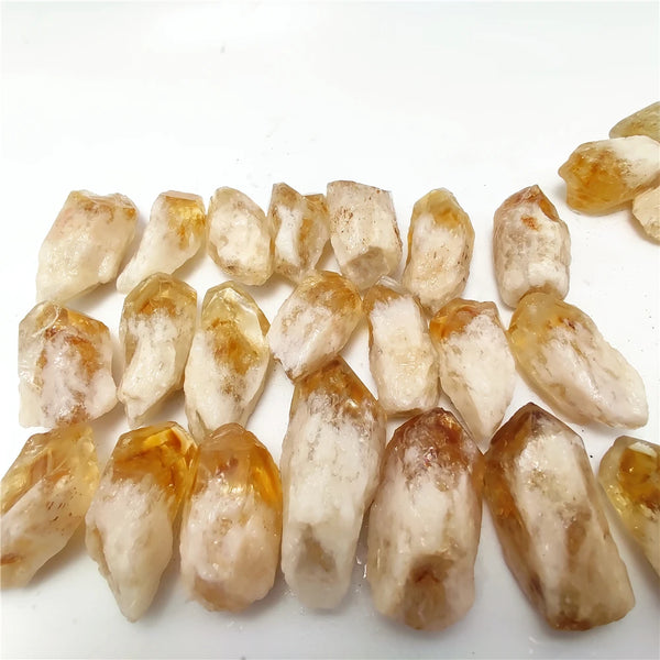Yellow Citrine Quartz Crystal-ToShay.org