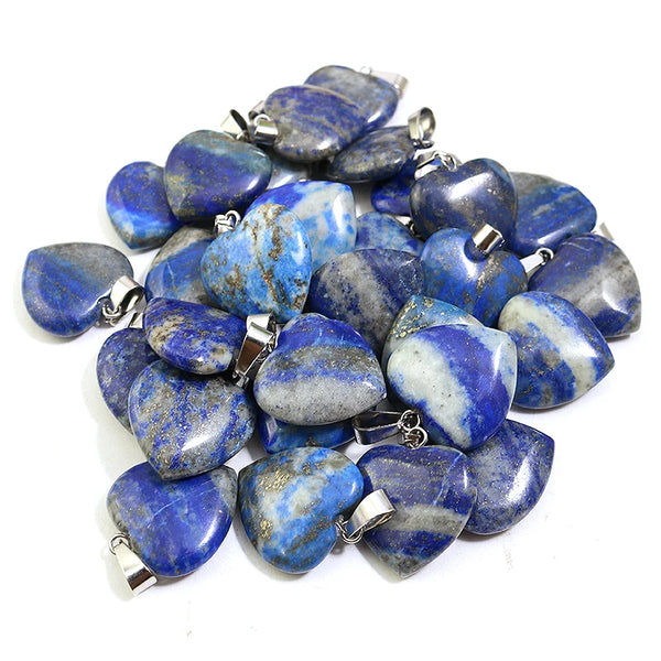 Blue Lapis Lazuli Hearts-ToShay.org