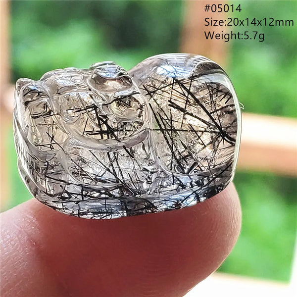 Black Rutilated Quartz Pi Xiu-ToShay.org