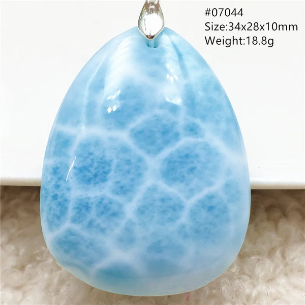 Blue Larimar Pendant-ToShay.org