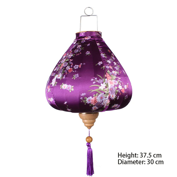 Flower Print Lantern-ToShay.org