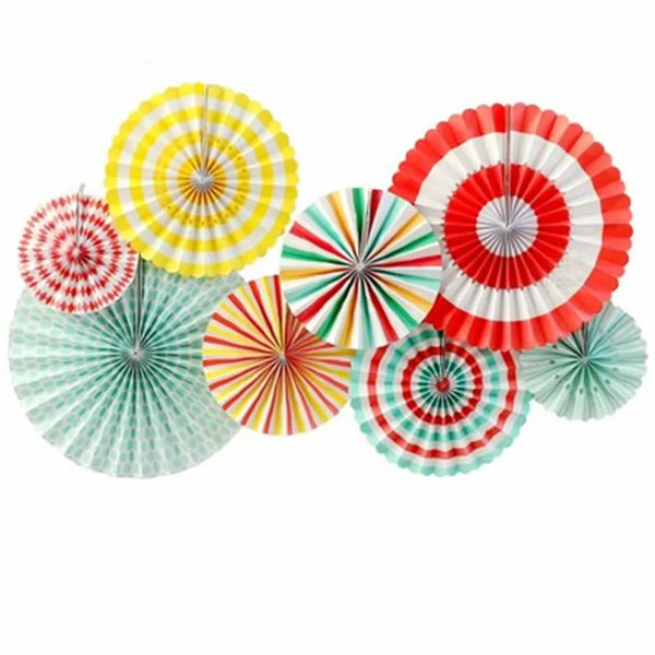 Paper Fan Rosettes-ToShay.org