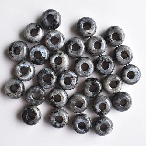 Black Spectrolite Beads-ToShay.org