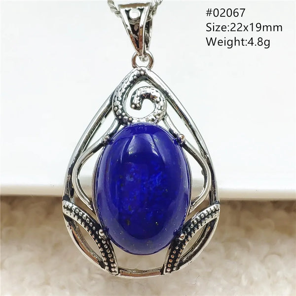 Blue Lapis Lazuli Pendant-ToShay.org
