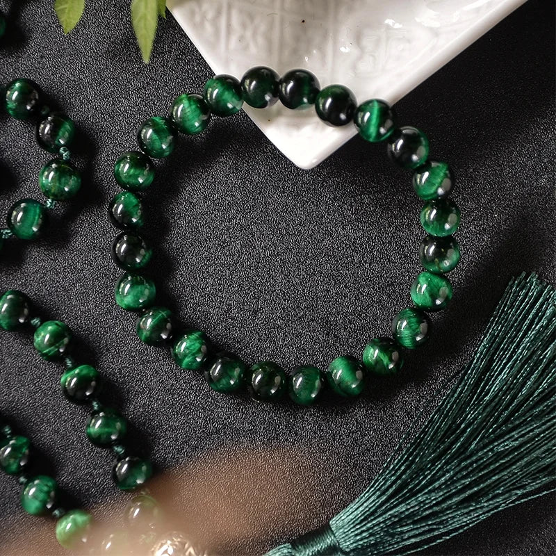 Green Tiger Eye Beads-ToShay.org