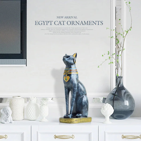 Egyptian Cat Statue-ToShay.org